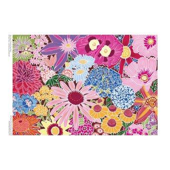 Kate Heiss Abundant Floral Jigsaw Puzzle 1000 Pieces