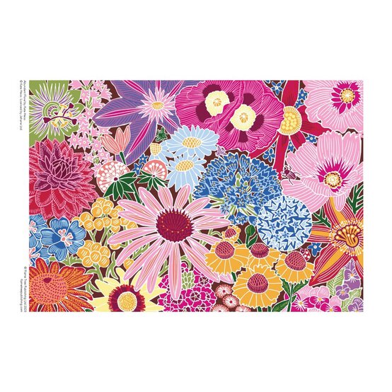 Kate Heiss Abundant Floral Jigsaw Puzzle 1000 Pieces image number 2