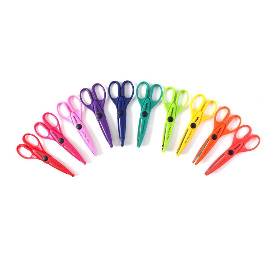 Craft Scissor Set 10 Pack image number 1