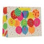 Birthday Balloon Gift Bag 22cm x 26cm image number 1