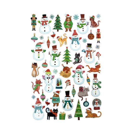 Christmas Sparkle Stickers image number 1