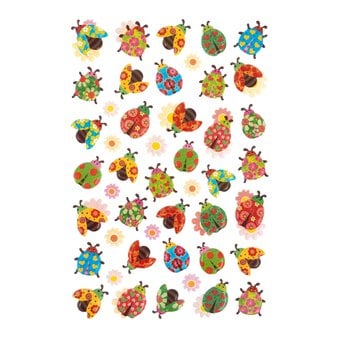Beetle Puffy Stickers