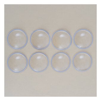 Sizzix Circle Shaker Domes 2 Inches 8 Pack image number 2