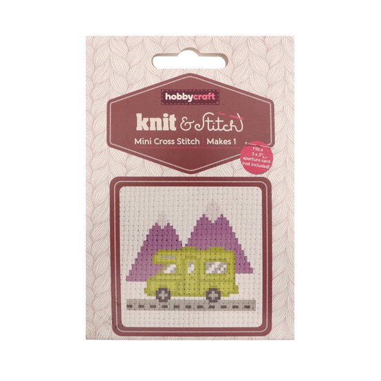 Mini Campervan Cross Stitch Kit image number 2