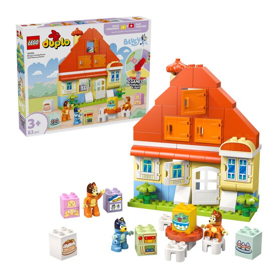 LEGO Bluey's Family House with Memory Game image number 6