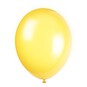 Lemon Yellow Latex Balloons 10 Pack image number 1