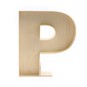 Wooden Fillable Letter P 22cm image number 2