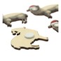 Sheep Wooden Toppers 4 Pack image number 4