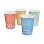 Ginger Ray Bright Birthday Paper Cups 8 Pack image number 1