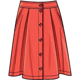 Simplicity Skirt in Three Lengths Sewing Pattern S9267 (6-14) image number 5