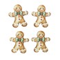 Gingerbread Toppers 4 Pack  image number 1