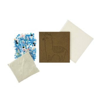 Llama Mosaic Coaster Kit