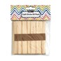 Natural Wooden Craft Sticks 50 Pack image number 6