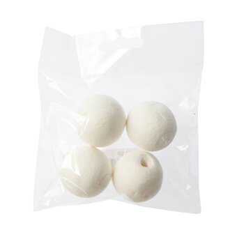 Habico Cotton Balls 35mm 4 Pack