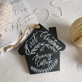 How to Make a Personalised New Home Christmas Decoration