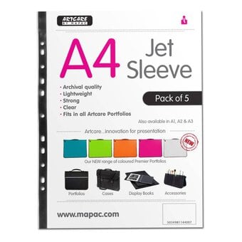 Mapac Jet Sleeve Pack A4 5 Pack