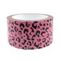 Pink Leopard Print Duct Tape 48mm x 10m image number 3