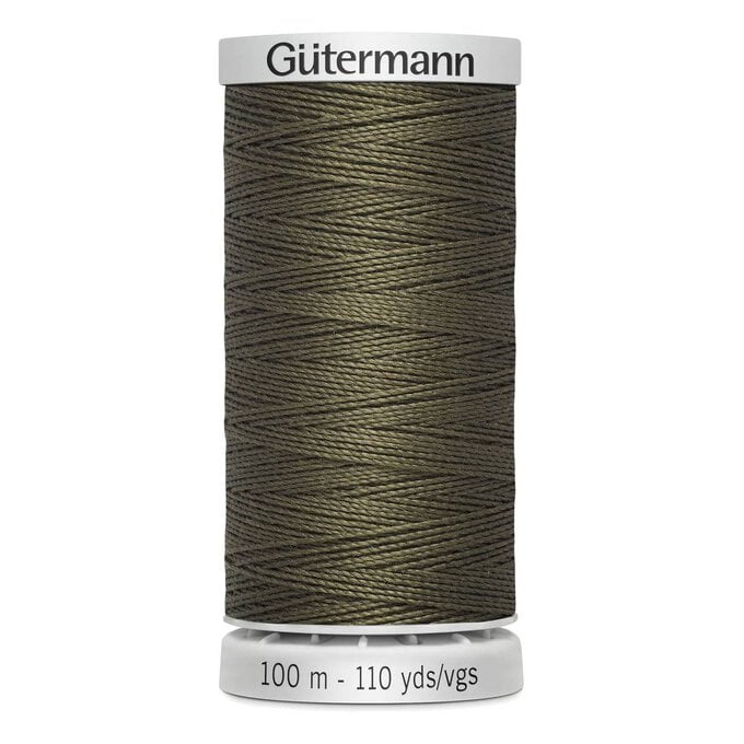 Gutermann Grey Upholstery Extra Strong Thread 100m (676) image number 1