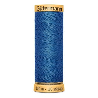 Gutermann Blue Cotton Thread 100m (5534)