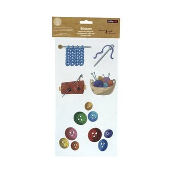 Artisan Sewing Trolley Stickers 15 Pieces image number 5