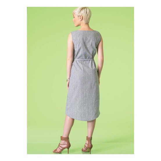 McCall&rsquo;s Women's Dress and Belt Sewing Pattern M7120 (XS-M) image number 2