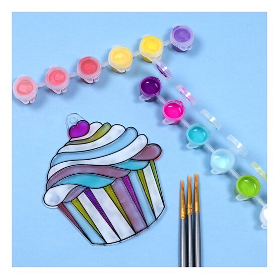 Cupcake Plastic Suncatcher image number 1