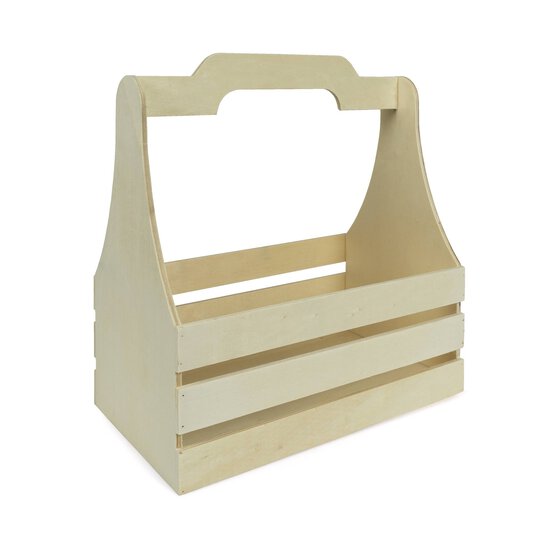 Wooden Bottle Holder 26cm x 16cm x 30cm image number 1