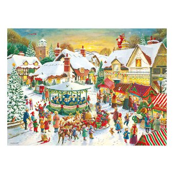 Ravensburger Christmas Collection Jigsaw Puzzles 500 Pieces 2 Pack