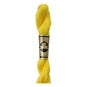 DMC Yellow Pearl Cotton Thread Size 3 15m (307) image number 1