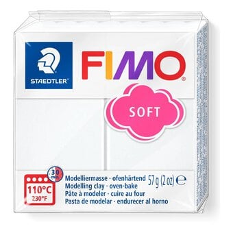 Fimo Soft White Modelling Clay 57g