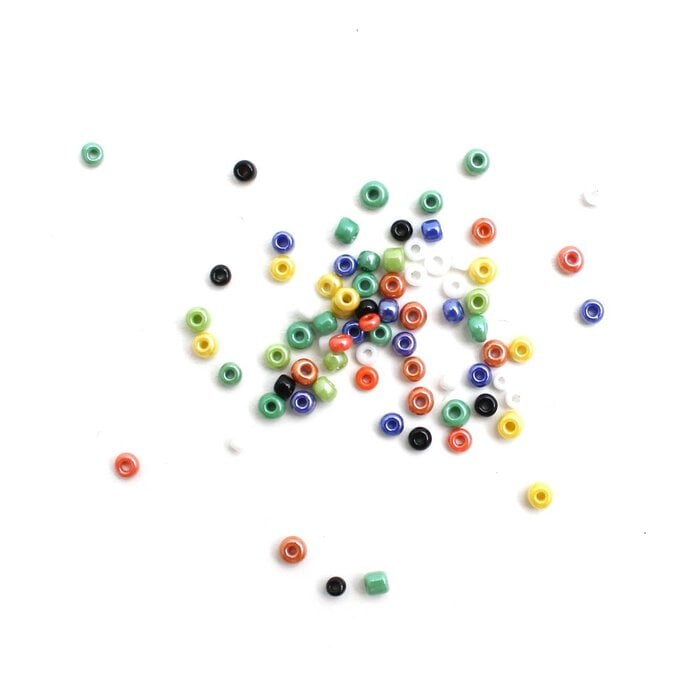 Craft Factory Pastel Seed Beads 2mm 15g image number 1