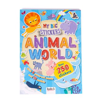 My Big Animal World Sticker Book