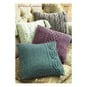 Hayfield Bonus Aran Tweed Cushion Cover Leaflet image number 1