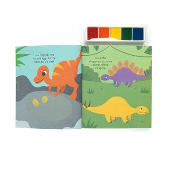 Dinosaur Finger Print Art Activity Book image number 2