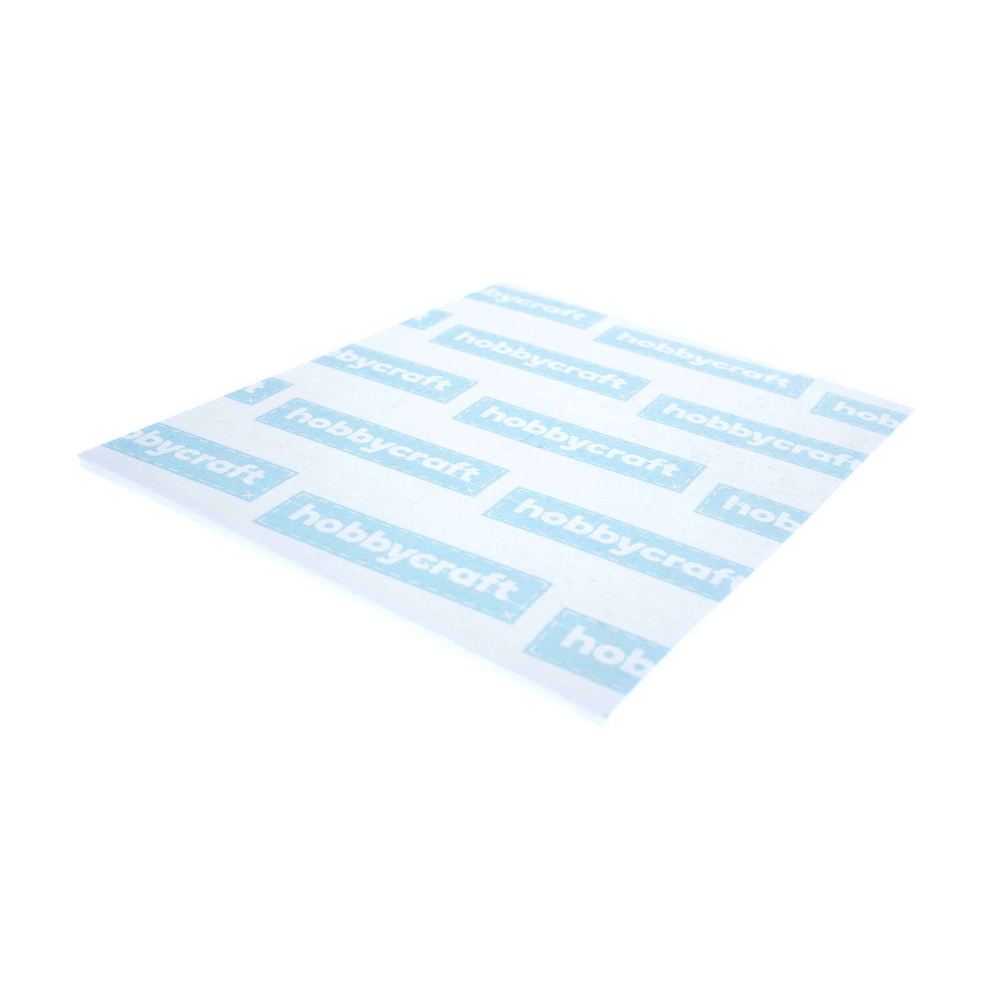 Adhesive Foam Pads 25mm x 12mm x 2mm 40 Pack Hobbycraft
