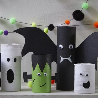 How to Make Halloween Toilet Roll Craft