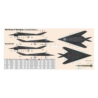 MisterCraft F-117A Night Hawk Model Kit 1:72 image number 2