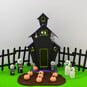 How to Make a Halloween Mache House Play Set image number 1