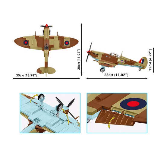 COBI Supermarine Spitfire Mk. IXe Set 1:32 image number 4