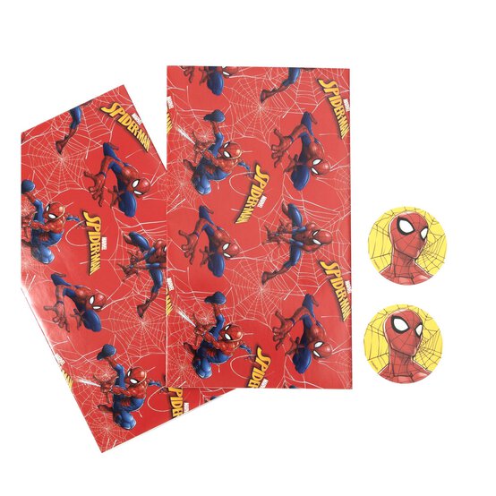 Spider-Man Gift Wrap Set 2 Pack image number 1