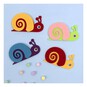 Felt Snails 4 Pack image number 1
