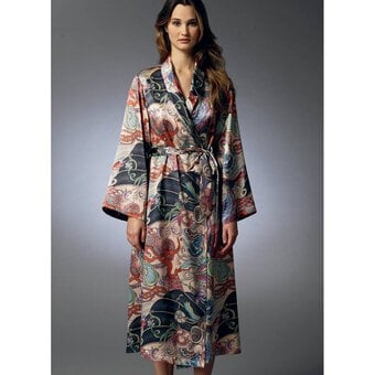 Vogue Sleepwear and Robe Sewing Pattern V8888 (6-14) image number 2