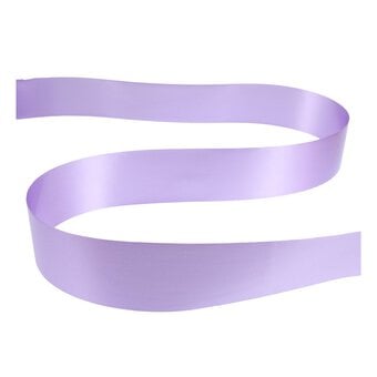 Lilac Poly Ribbon 5cm x 91m  image number 2