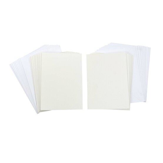Hammered Cards and Envelopes 5 x 7 Inches 20 Pack image number 1