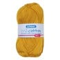 Patons Yellow 100% Cotton 4 Ply 100g image number 1
