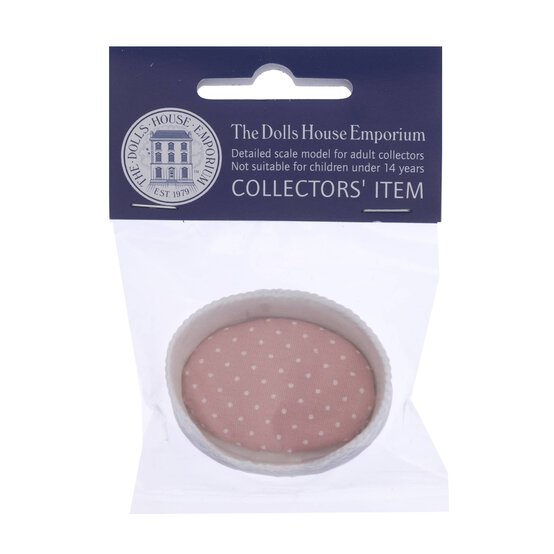 Doll&rsquo;s House Pink and White Pet Bed image number 4