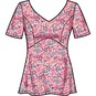 New Look Women's Top Sewing Pattern N6673 image number 3