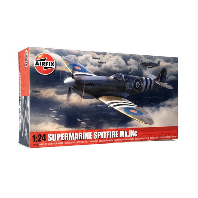 Airfix Supermarine Spitfire Mk.IXc Model Kit 1:24 image number 1
