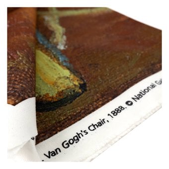 Van Gogh Chair Cotton Fabric Panel 90cm x 112cm image number 3