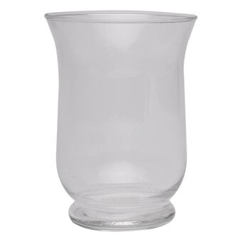 Large Hurricane Glass Vase 14.5cm